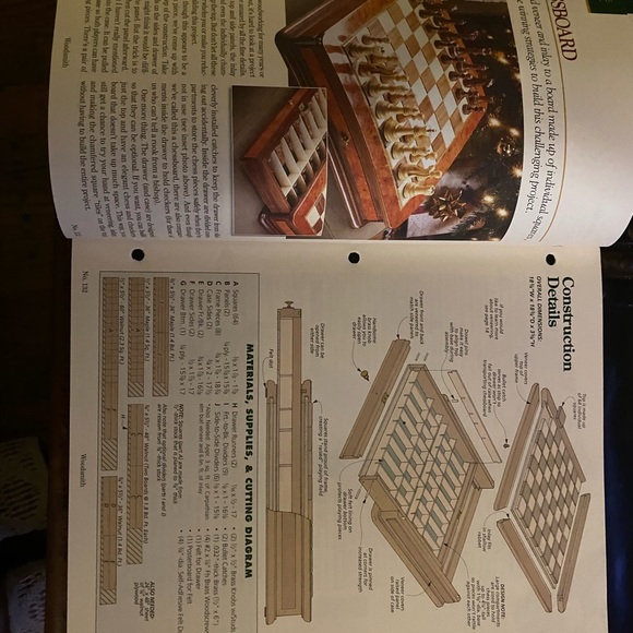 🎉5/$10🎉 Woodsmith magazine vol 22 number 132 December 2000 bead front bookcase - Picture 3 of 7